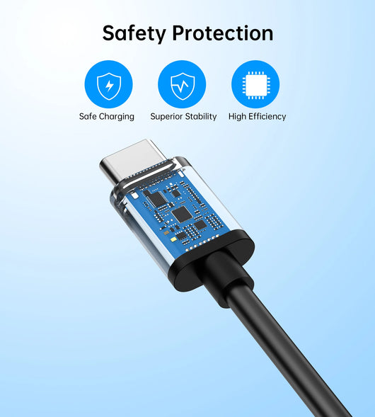 1M USB USB A to Type C Charging Cable